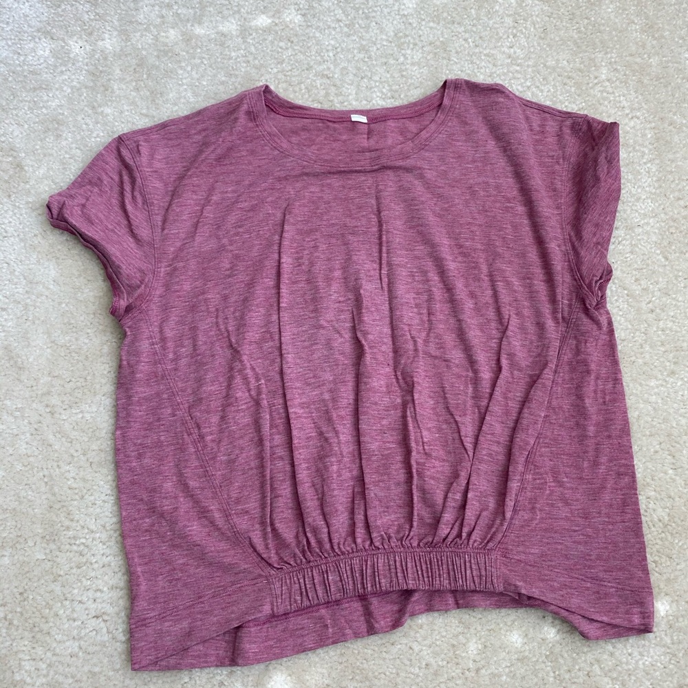 Lululemon crop tshirt